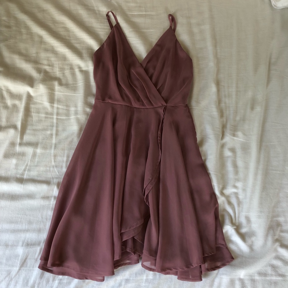 Mauve Windsor dress